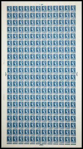 XW16 1/6 Wales Regional Sheet 2x9.5mm Violet - Full sheet UNMOUNTED MINT/MNH