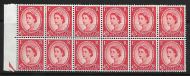 S55ea 2½d Wilding Wmk Crowns State 2 Variety MOUNTED MINT