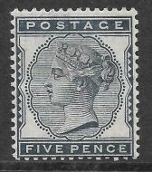 Sg 169 5d Indigo 1880-1881 Issue UNMOUNTED MINT MNH