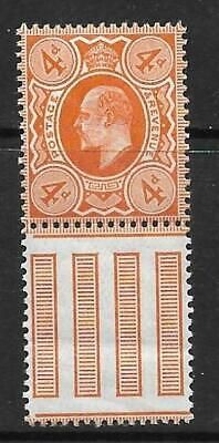 Sg 286 M27(2) 4d Deep Bright Orange Harrison perf 15x14 marginal UNMOUNTED MINT