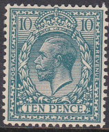 n44(4) 10d Deep Dull Greenish Blue Block Cypher UNMOUNTED MINT MNH