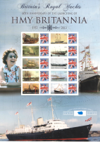 GB 2013 BC-402  HMY britannia  smiler sheet no. 479 UNMOUNTED MINT MNH