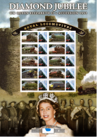 GB 2012 BC-370  Diamond Jubilee smiler sheet no. 337 UNMOUNTED MINT MNH