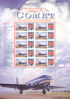 BC-206 2009 Comet no. 45 Smiler Sheet  UNMOUNTED MINT