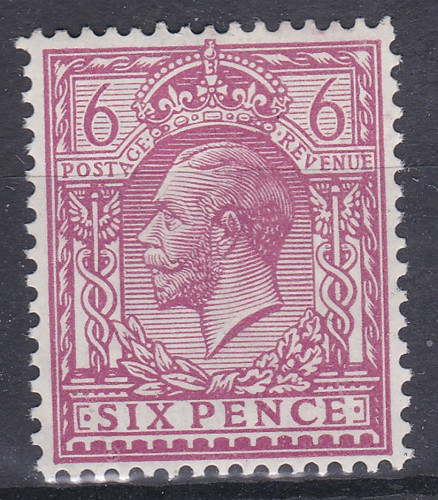 N26(3) 6d Reddish Purple Royal Cypher control single UNMOUNTED MINT