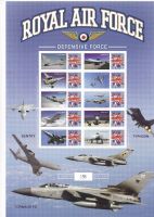 GBS-114 GB 2010 RAF Defensive no. 139 SMILER SHEET UNMOUNTED MINT