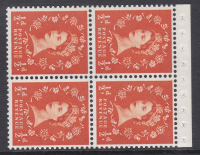 SB11a d Crowns Right Wilding booklet pane perf type I UNMOUNTED MNT MNH