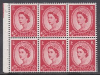 SB80 Wilding booklet pane Tudor Crown perf type Ie Bottom UNMOUNTED MNT MNH