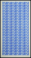 1948 Silver Wedding Cyl 4 Dot Full sheet UNMOUNTED MINT