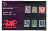 1970 Royal Mail Wales  Monmouthshire Pack no. 24 Presentation pack U M