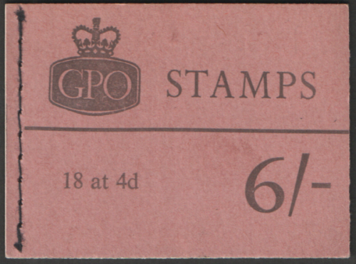 Q25p 2 - GPO Wilding booklet - June 1967 Good Perfs UNMOUNTED MINT MNH