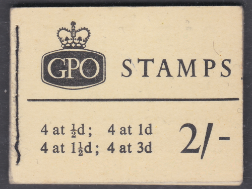 N8p 2 - GPO Wilding booklet - July 1962 Good Perfs UNMOUNTED MINT MNH