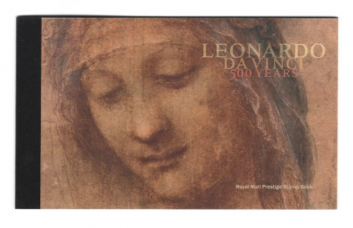 GB Prestige Booklet DY28 2019 Leonardo Da Vinci - complete