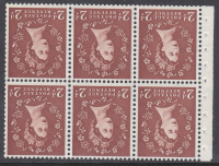 SB79a Wilding booklet wmk Crowns Inverted Perf Ie(t) UNMOUNTED MNT MNH