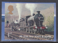 PM34 2012 classic locomotives of scotland stamp from booklet UNMOUNTED MINT