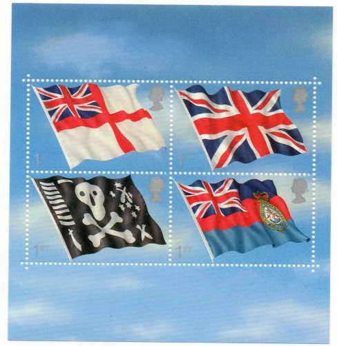 MS2206 GB 2001 - Flags  ensigns Miniature Sheet - UNMOUNTED MINT