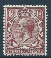 N18(13)var 1½d Deep Chestnut Royal Cypher with RPS cert UNMOUNTED MINT/MNH