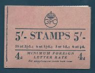 BD31(5) 5 - GPO GVI booklet - Nov 1952 UNMOUNTED MINT MNH