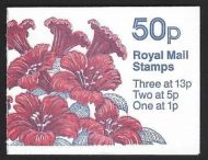 FB43 1987 Botanical Gardens series 'Rhododendron' booklet Complete