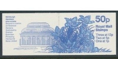 FB44 1987 Botanical Gardens 'Gentiana' booklet Complete 