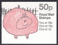 FB47 1988 London Zoo series #1 Pigs booklet Complete - Cyl B21/B4/B30