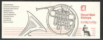 FH6 1986 Musical Instruments Series - French Horn - Folded Booklet - Cyl B5/B26