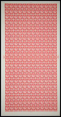 2½d Wilding Blue phos 2B Full Sheet Cyl 57 Dot UNMOUNTED MINT MNH