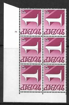 Sg D78 Spec Z64 1d 1970 Decimal Postage Due Cyl 2 no dot UNMOUNTED MINT MNH