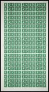 1½d Multicrowns on white cylinder 15 No dot FULL SHEET UNMOUNTED MINT