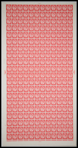 2½d Tudor Wmk cylinder 2 No dot Full Sheet Type I UNMOUNTED MINT MNH