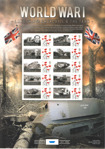 GB 2015 BC-454 World war 1  no.449 UNMOUNTED MINT MNH