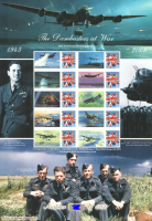 BC-165 History of Britain 21 2008 Dambusters no.162 sheet U M