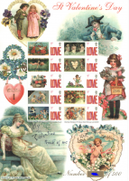 BC-130 History of Britain 14 2008 St Valentines No.433 sheet U M