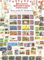 BC-377 2012 History of Britain 85 Britains sporting heritage no 169 sheet U M