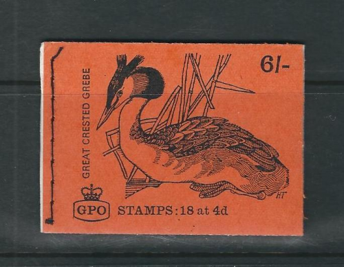 Sg QP44 6 - GPO Booklet with all panes UNMOUNTED MINT