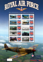 BC-157 GB 2008 Royal Air Force no. 719  Smiler sheet UNMOUNTED MINT