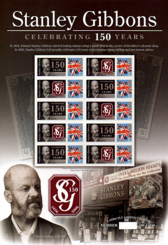 BC-89 GB 2006 Stanley Gibbons no. 66 Smiler sheet UNMOUNTED MINT