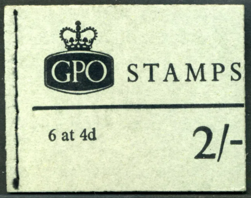 sg NP32 2 -  GPO Stitched Stamps booklet with all panes 6 at 4d MNH