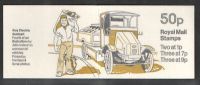 FB6a 1978 Guy Electric Dustcart Royal Mail 50p Decimal Machin Folded Booklet