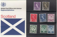 1970 Scotland Regional Definitive Pack no.23 Presentation pack