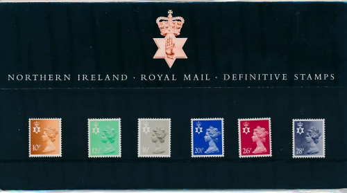 1984 Northern Ireland Royal Mail Definitive Stamps Pack No. 4 Unmounted Mint