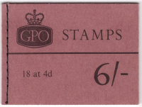 Q26p 6 - GPO Wilding booklet - July 1967 Good Perfs UNMOUNTED MINT MNH