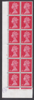 Sg733d Pre-decimal Machin 4d Red Nick in D Row 15 11 Cylinder 4 dot - U M