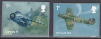 PM59 2018 RAF Centenary stamps from Booklet - pair - UNMOUNTED MINT