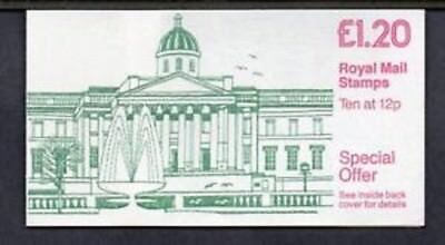 FJ5a 1985 National Gallery - Folded Booklet - good perfs - Cylinder B10