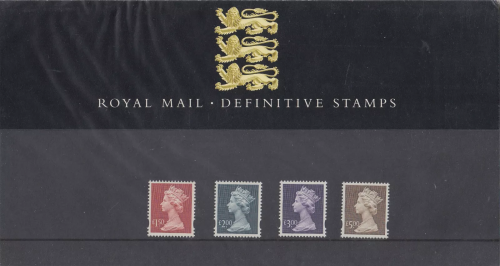 2002 Royal Definitives pack 43 Presentation pack UNMOUNTED MINT