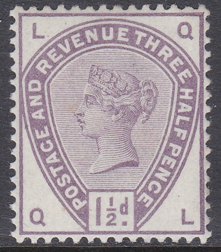 Sg 188 1d Lilac from Lilac  Green issue lettered Q-L UNMOUNTED MINT MNH